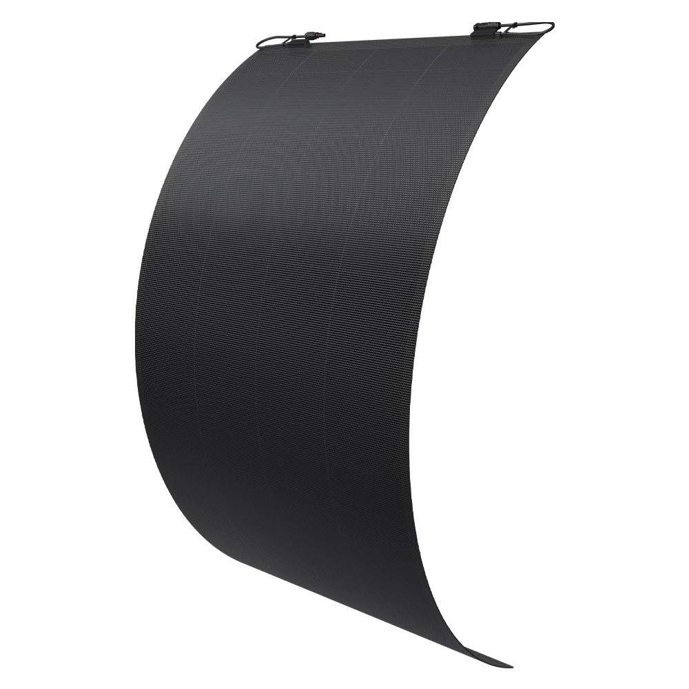 300 Watt 20 Volt HPBC Flexible PV Panel Back Contact No Busbar Lightweight Thin Bendable Solar Panel for Outdoor Marine Camping
