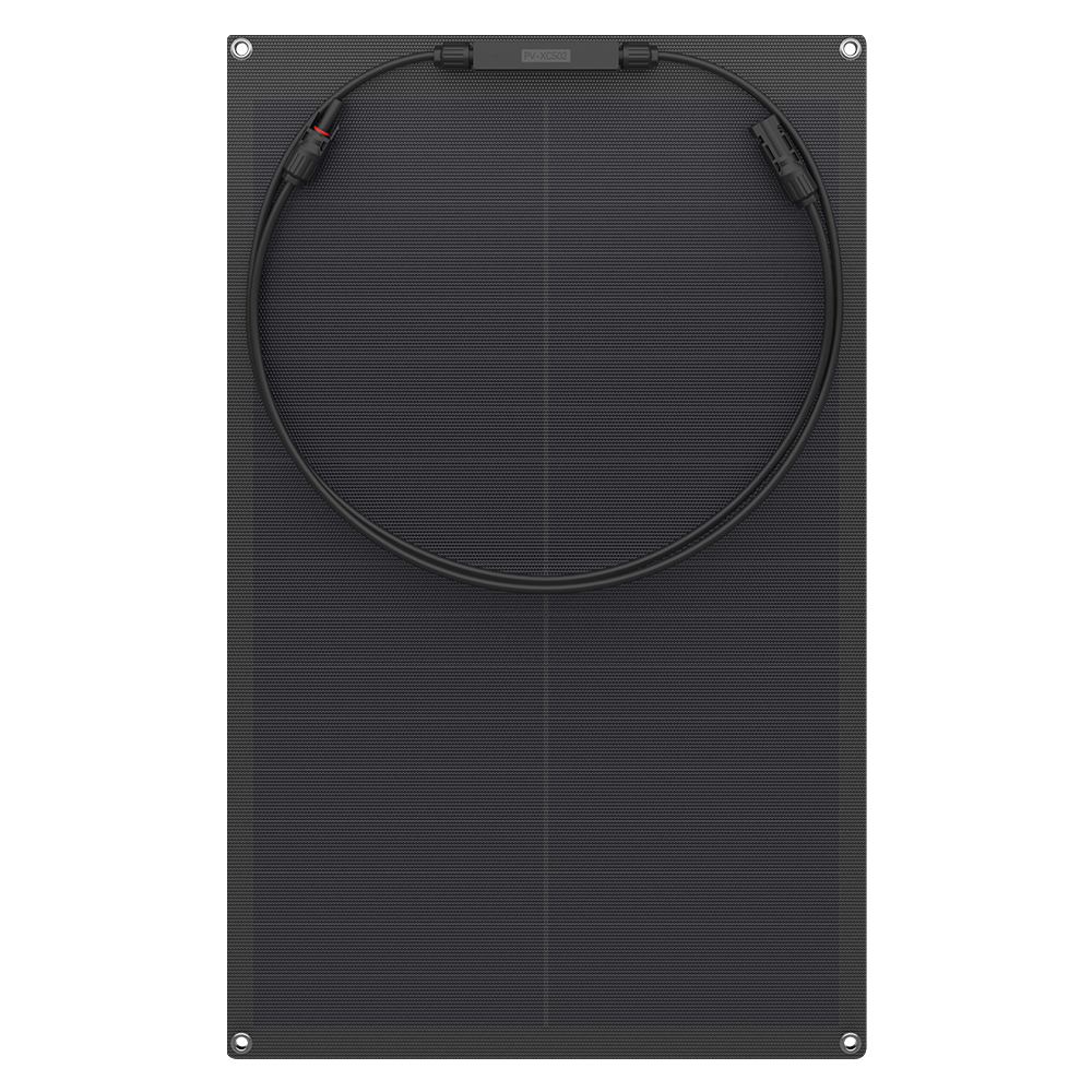 50 Watt 20 Volt Flexible Solar Panel HPBC Back Contact Cell 26% High Efficiency Custom Shape Lightweight Mono Solar Module