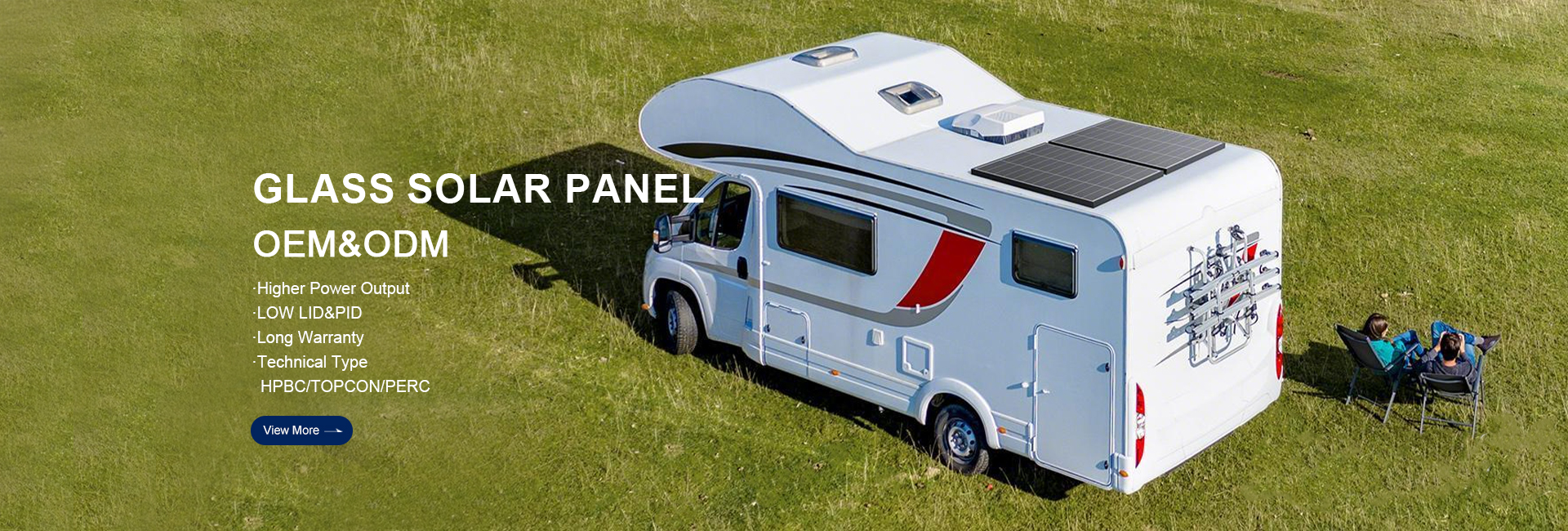 New Technology Glass Solar Panel