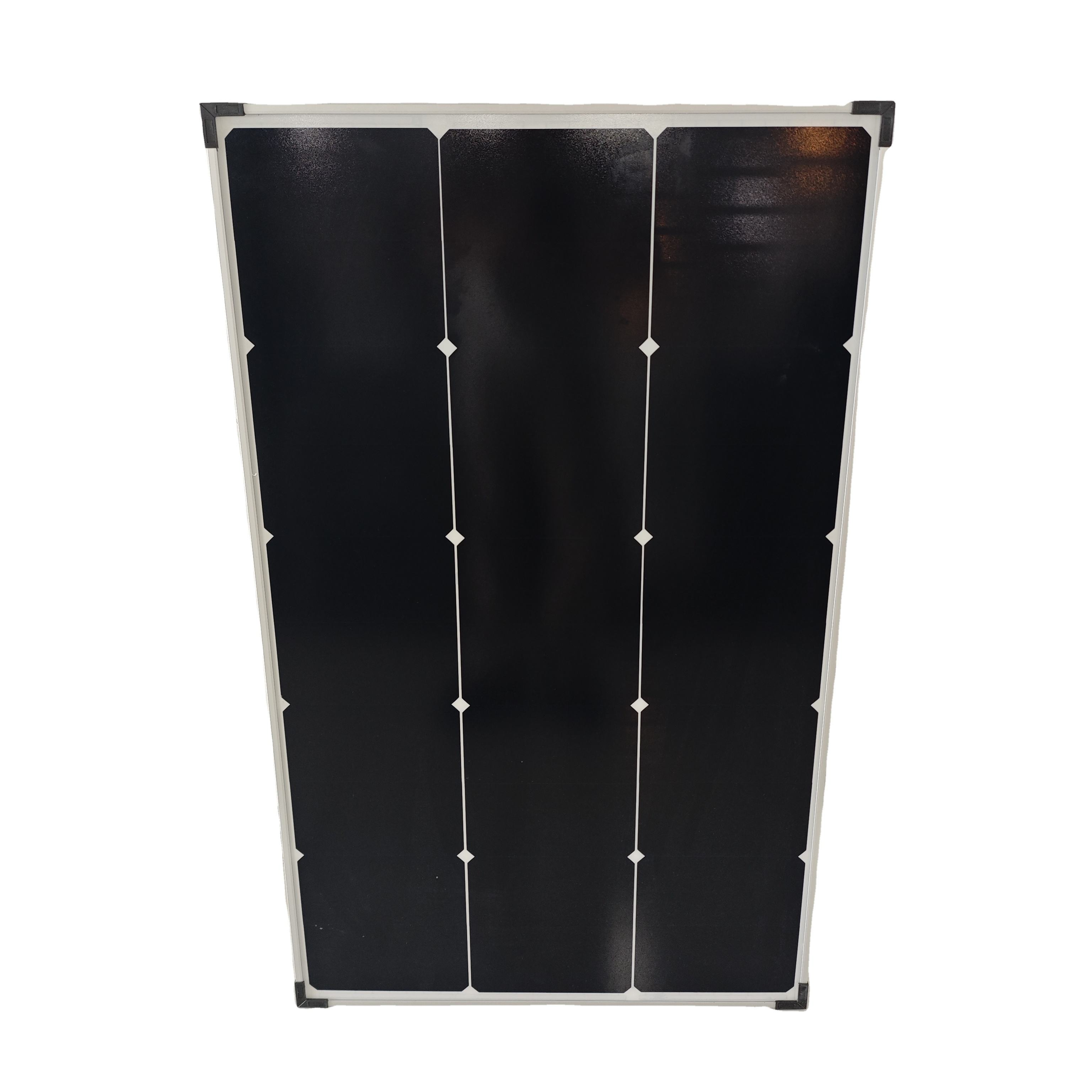 80W 100W 200W HPBC Solar Panel 26% High-Efficiency IP68 Rated for RV Home Off-Grid Roof Boat Marine Trailer Farm